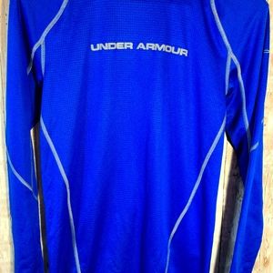 Under Armour Compression Shirt Mens small blue